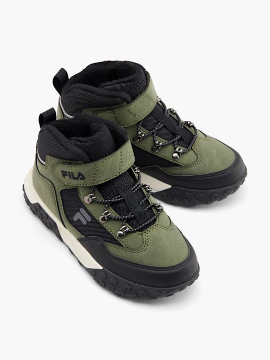 fila lace-up boot khaki deichmann