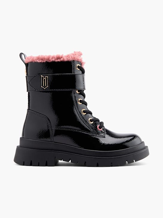 wicked lace-up boot black deichmann