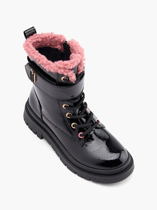 wicked lace-up boot black deichmann