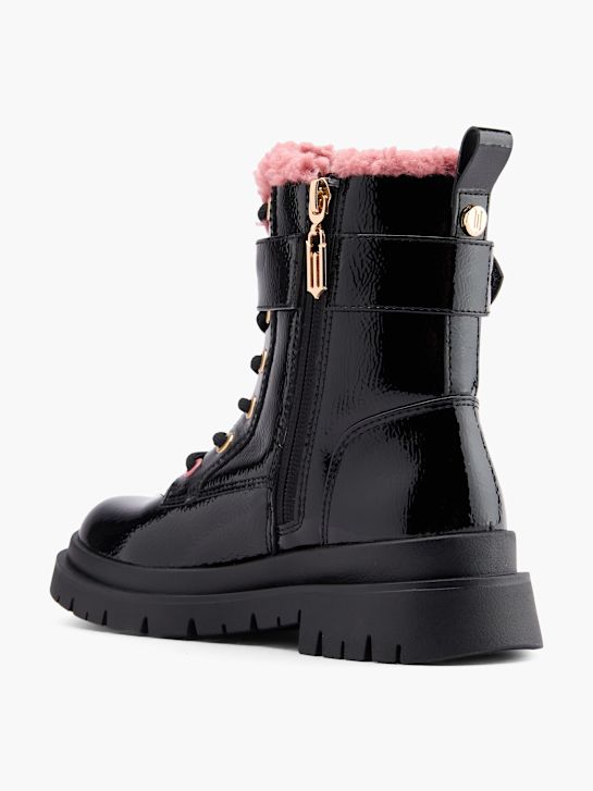 wicked lace-up boot black deichmann