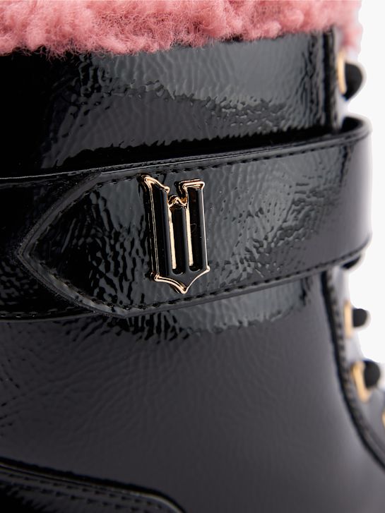wicked lace-up boot black deichmann