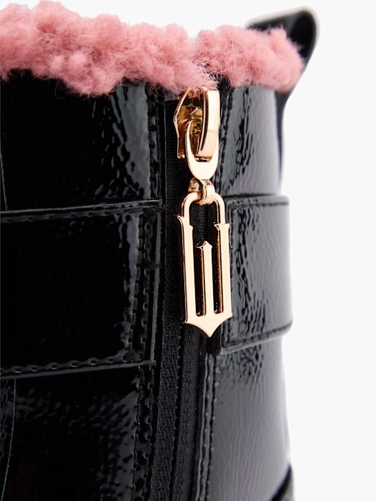 wicked lace-up boot black deichmann