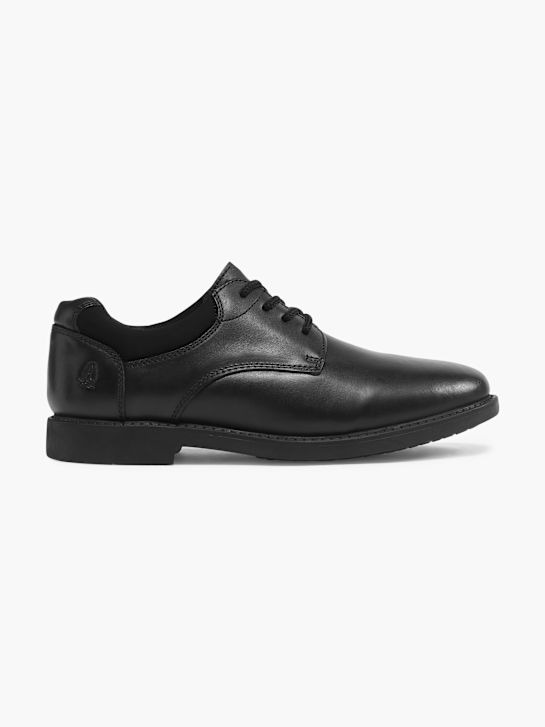 hush puppies school shoe formal shoe black deichmann