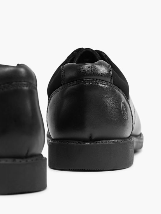 hush puppies school shoe formal shoe black deichmann