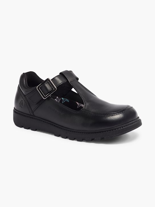 hush puppies school shoe low shoe black deichmann