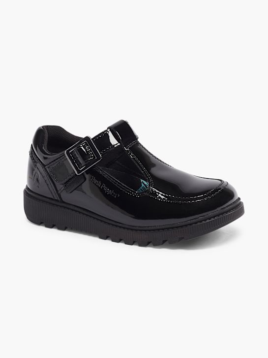 hush puppies school shoe low shoe black deichmann