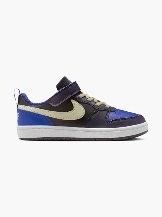 nike court borough low trainer dark blue deichmann