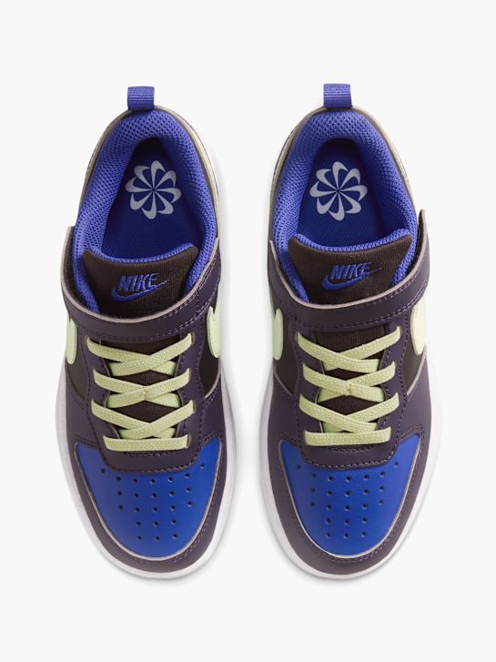 nike court borough low trainer dark blue deichmann