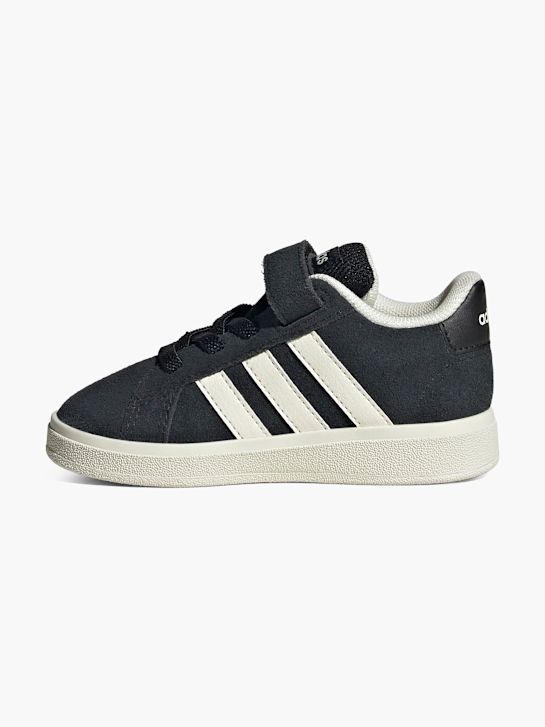 adidas grand court 00s el i trainer black deichmann