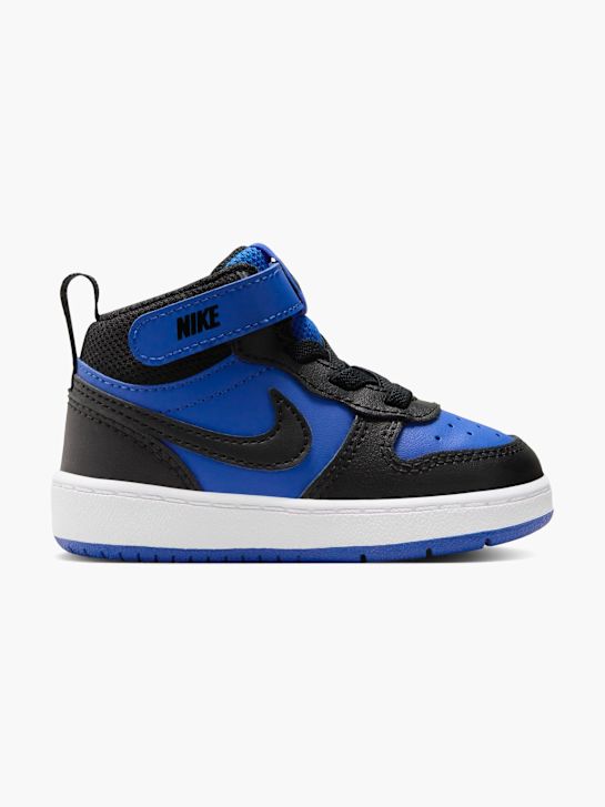 nike court borough mid 2 td high top trainer blue deichmann