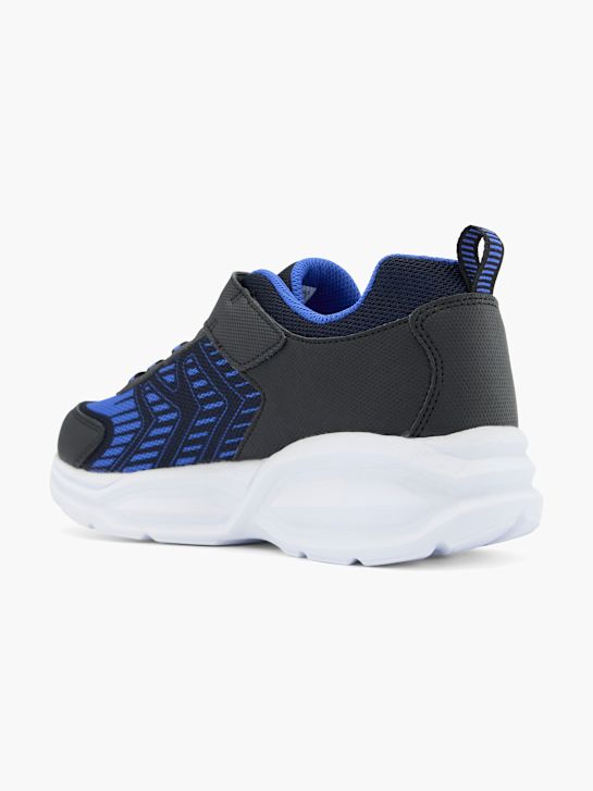 skechers double ace trainer blue deichmann