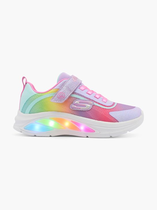 skechers rainbow flash trainer multicolor deichmann