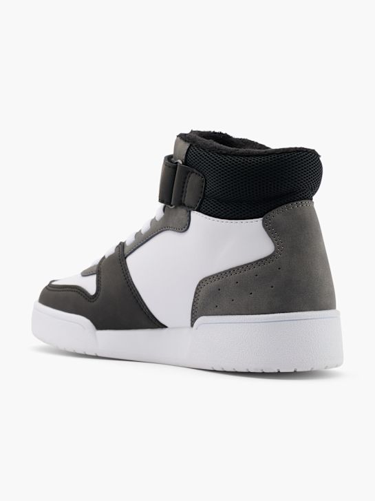 bench high top trainer grey deichmann
