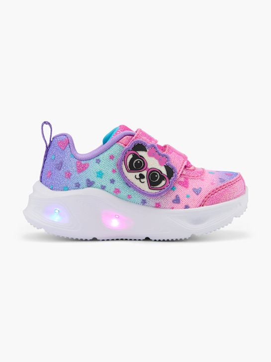 skechers wave glow trainer pink deichmann