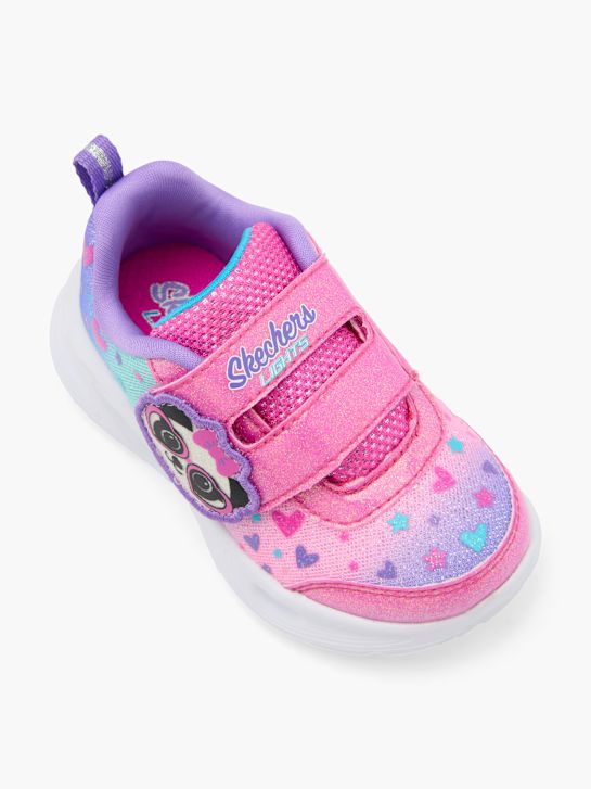 skechers wave glow trainer pink deichmann