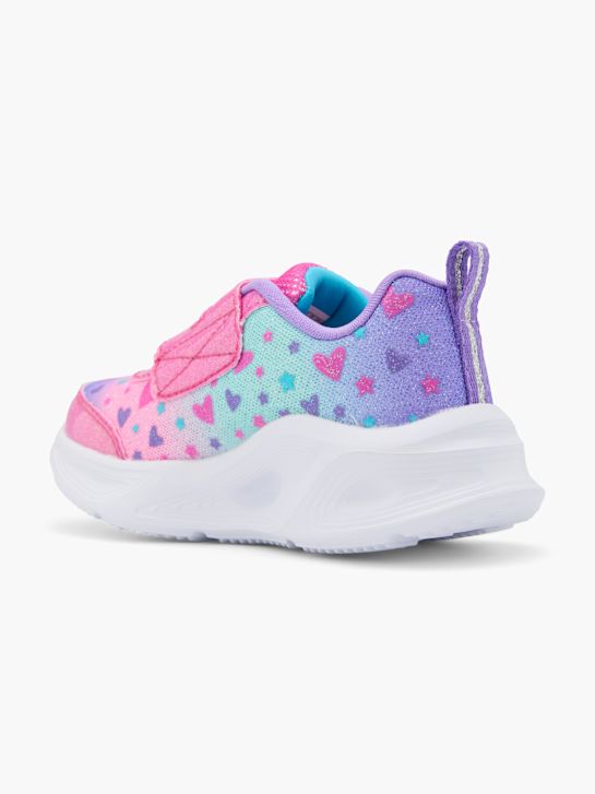 skechers wave glow trainer pink deichmann