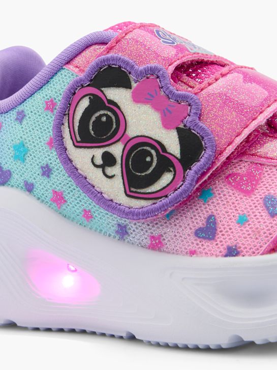 skechers wave glow trainer pink deichmann