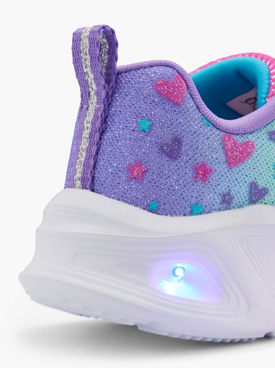 skechers wave glow trainer pink deichmann