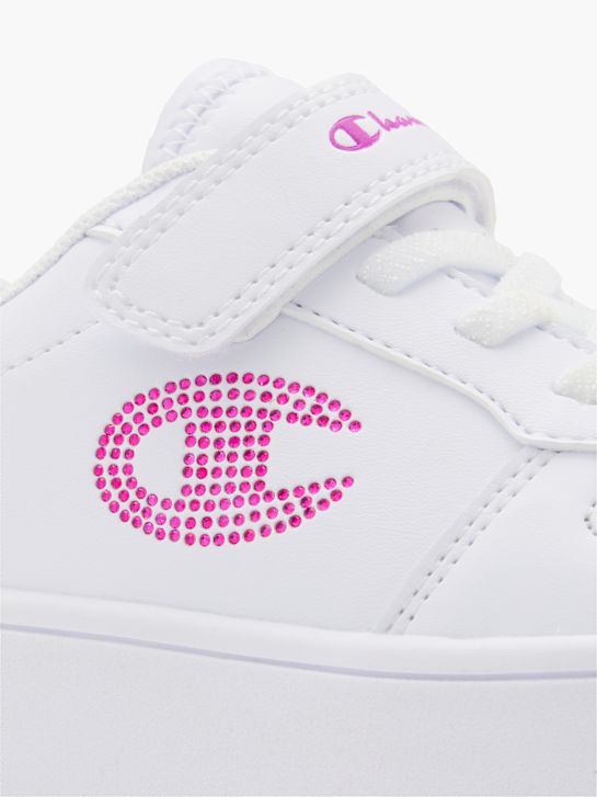 champion rd18 platform glitter g ps trainer white deichmann