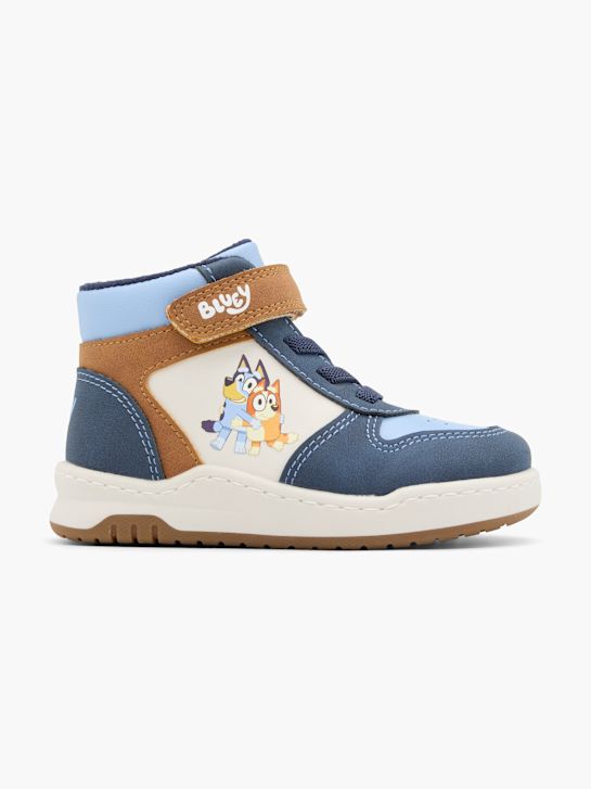 bluey high top trainer blue deichmann