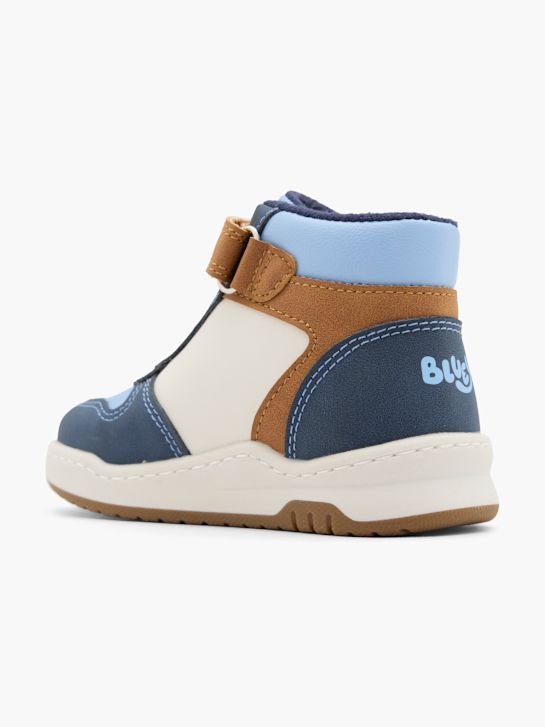 bluey high top trainer blue deichmann