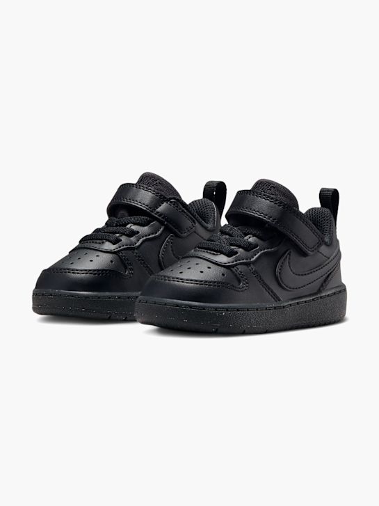 nike court borough low recraft trainer black deichmann
