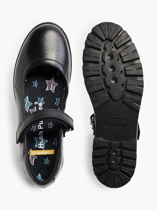 hush puppies school shoe low shoe black deichmann