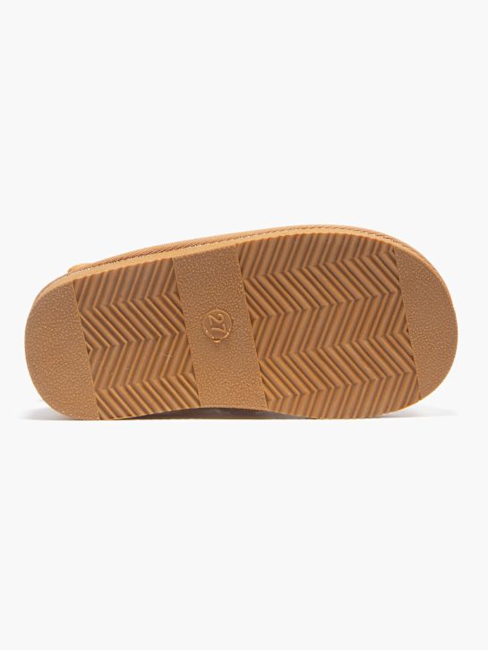 casa mia closed-back slipper brown deichmann