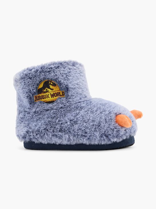 jurassic world plush slipper blue deichmann