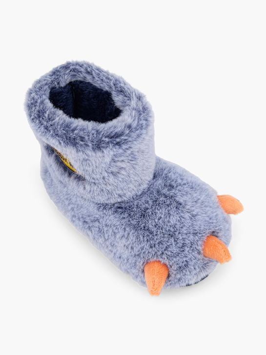 jurassic world plush slipper blue deichmann
