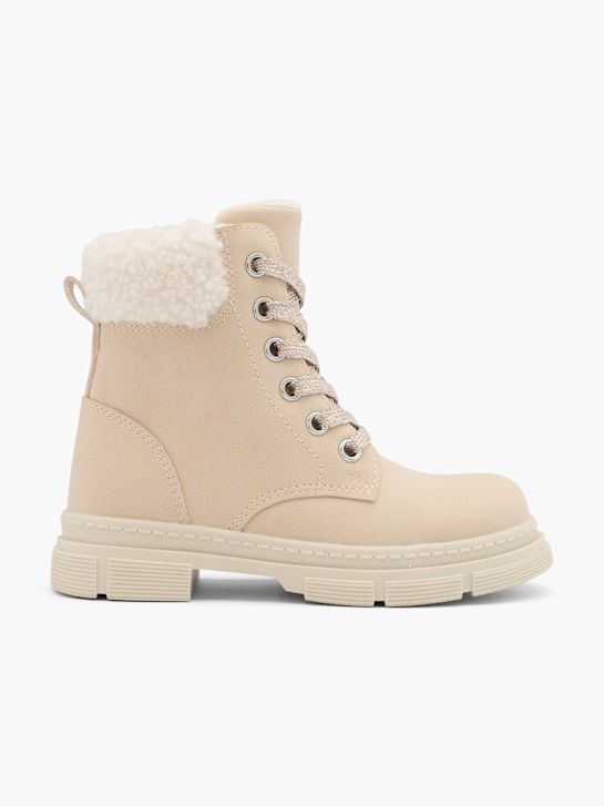 graceland lace-up boot beige deichmann