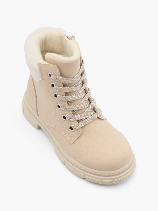 graceland lace-up boot beige deichmann