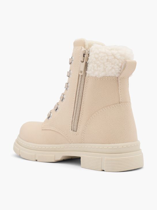 graceland lace-up boot beige deichmann