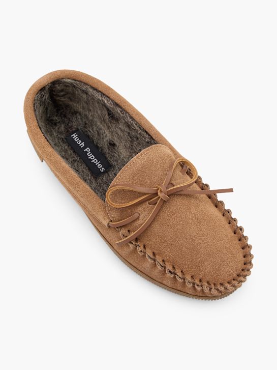 hush puppies closed-back slipper beige deichmann