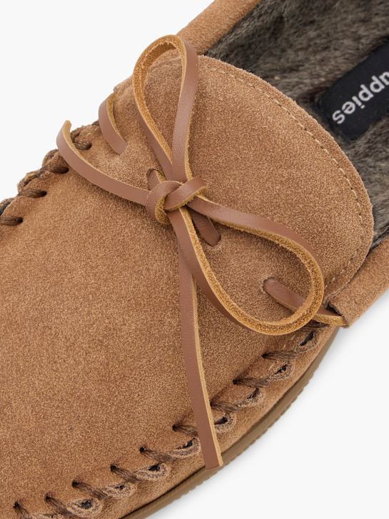 hush puppies closed-back slipper beige deichmann