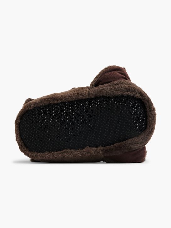 casa mia closed-back slipper brown deichmann