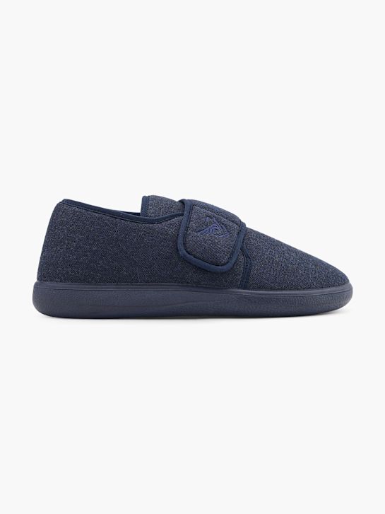 casa mia closed-back slipper blue deichmann