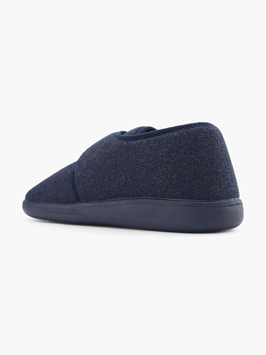 casa mia closed-back slipper blue deichmann