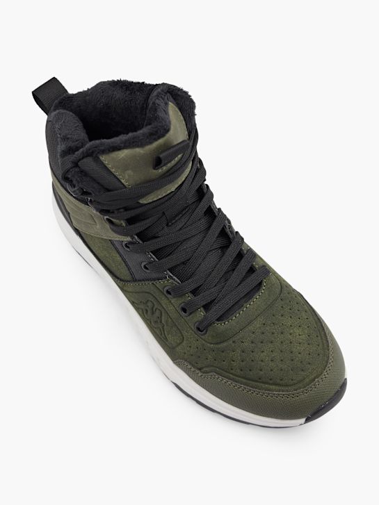 kappa high top trainer green deichmann