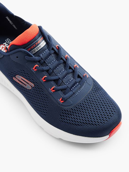 skechers swift fit trainer blue deichmann