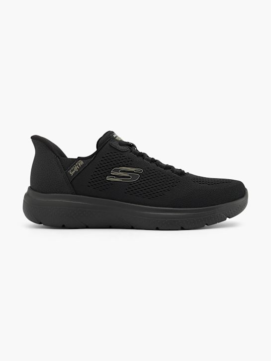 skechers flection swift fit trainer black deichmann