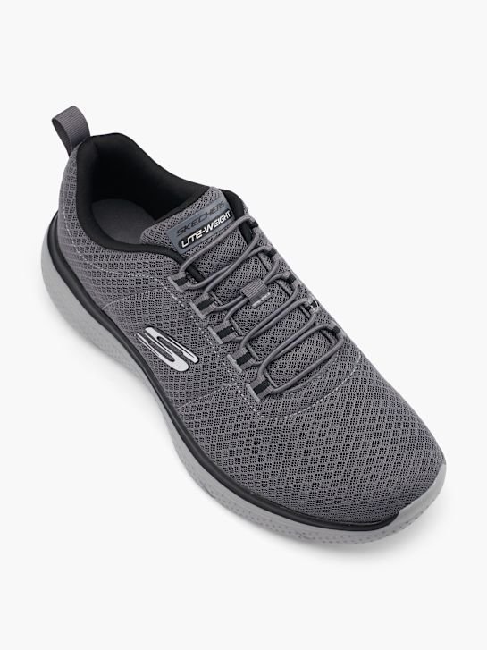skechers geno - zarin slip-on trainer grey deichmann