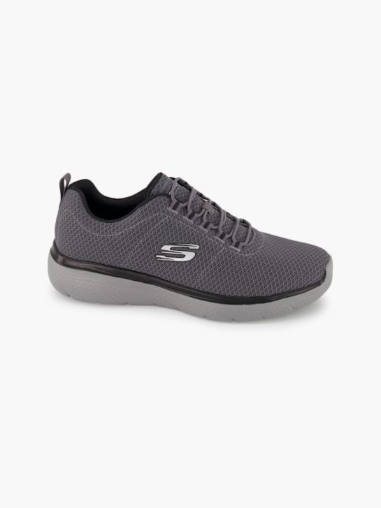 skechers geno - zarin slip-on trainer grey deichmann