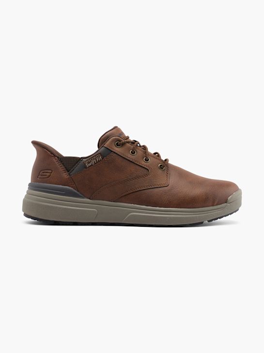 skechers swift fit trainer brown deichmann
