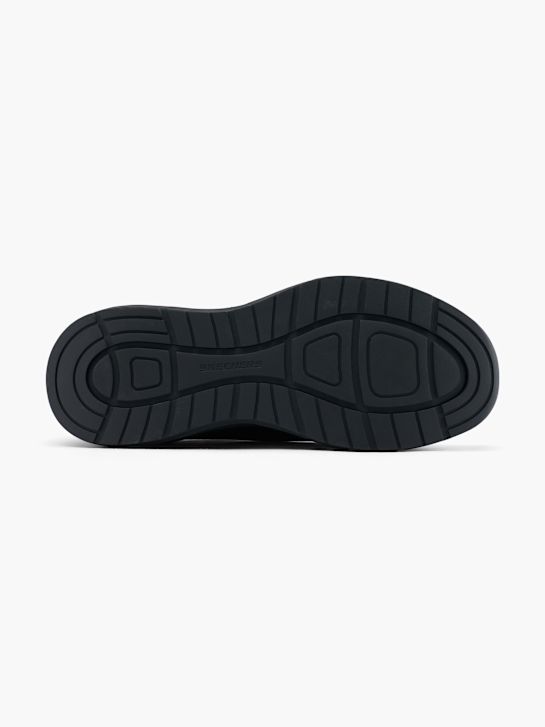 skechers venture ride swift fit slip-on trainer black deichmann