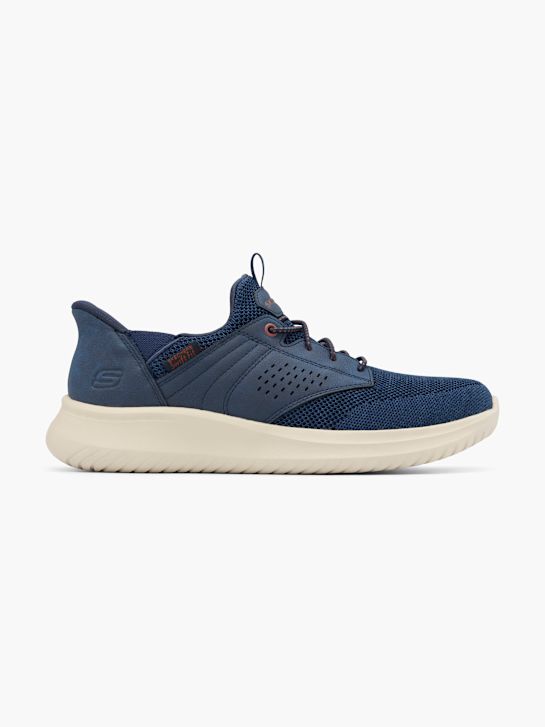 skechers dawson slip-on trainer blue deichmann