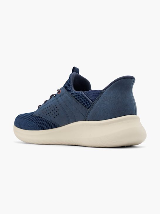 skechers dawson slip-on trainer blue deichmann
