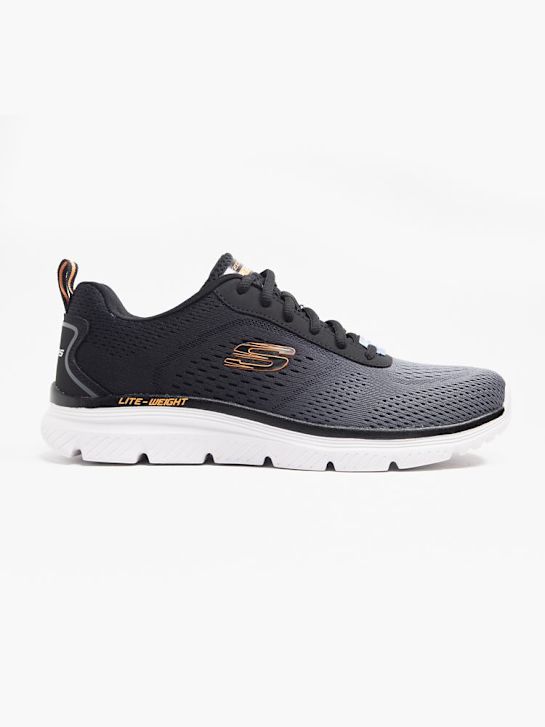 skechers burns 2.0 trainer black deichmann