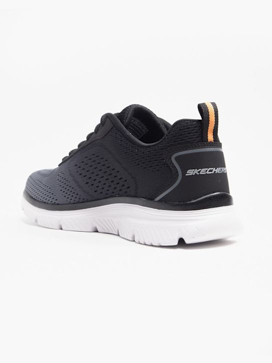 skechers burns 2.0 trainer black deichmann