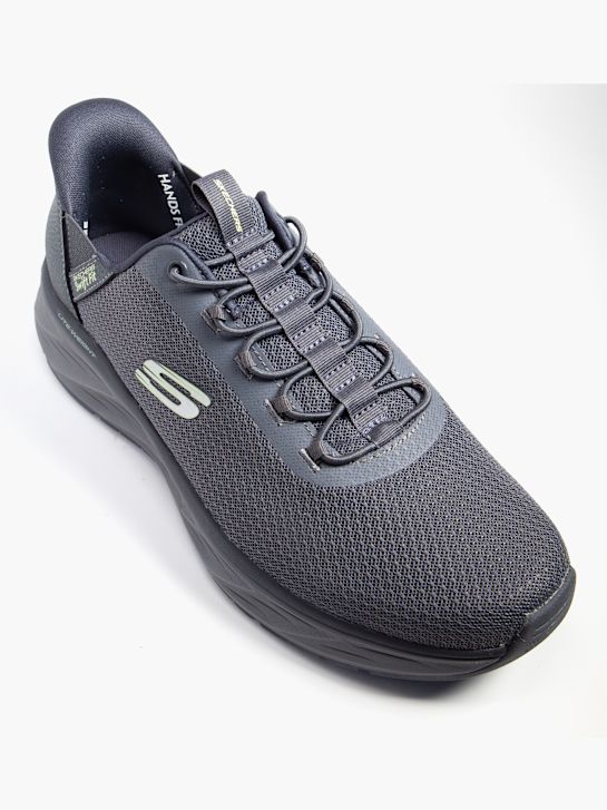 skechers venture ride swift fit slip-on trainer grey deichmann